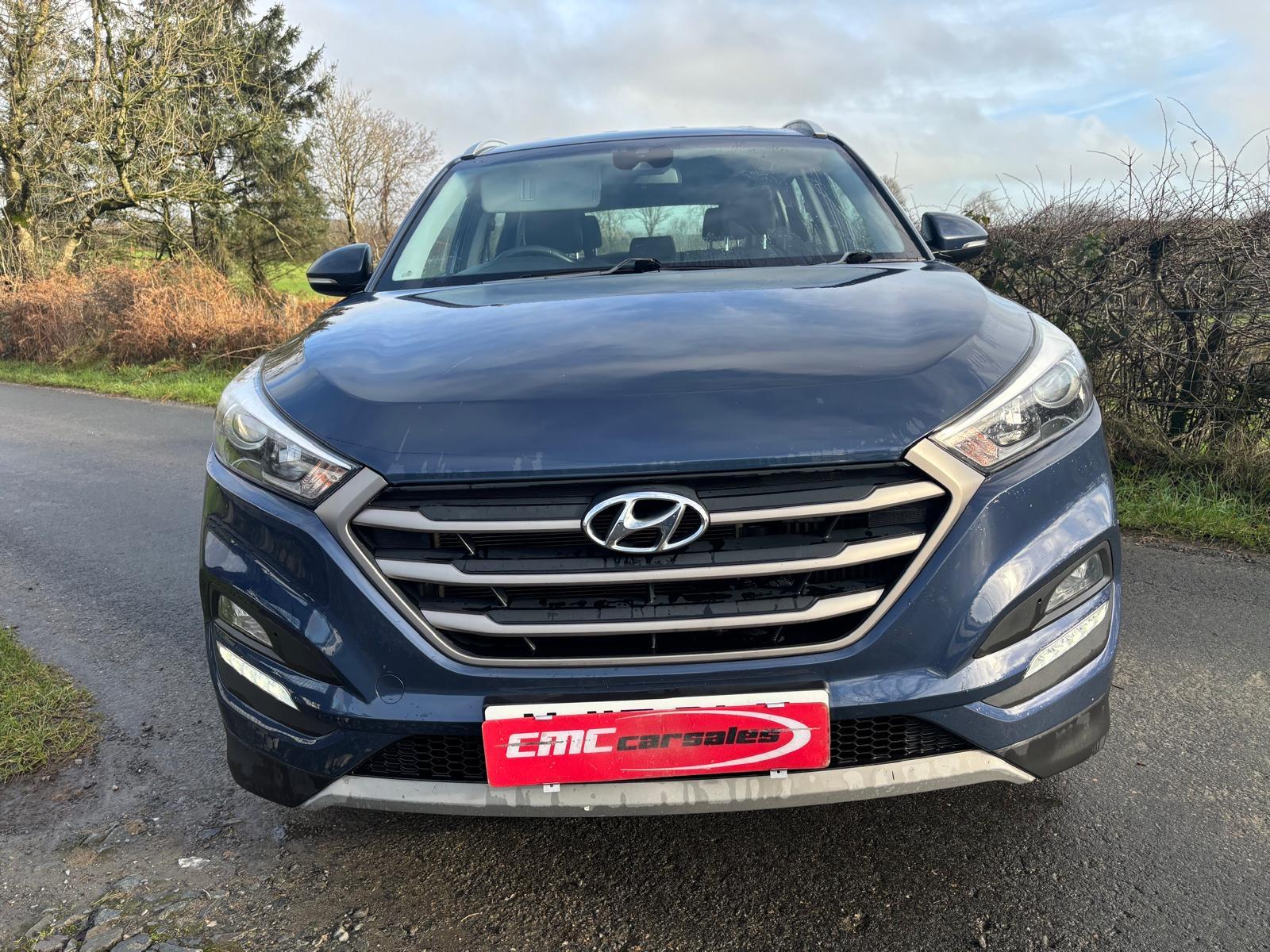 Hyundai TUCSON 1.7 CRDi Blue Drive SE Nav SUV 5dr Diesel Manual Euro 6 (s/s) (116 ps)
